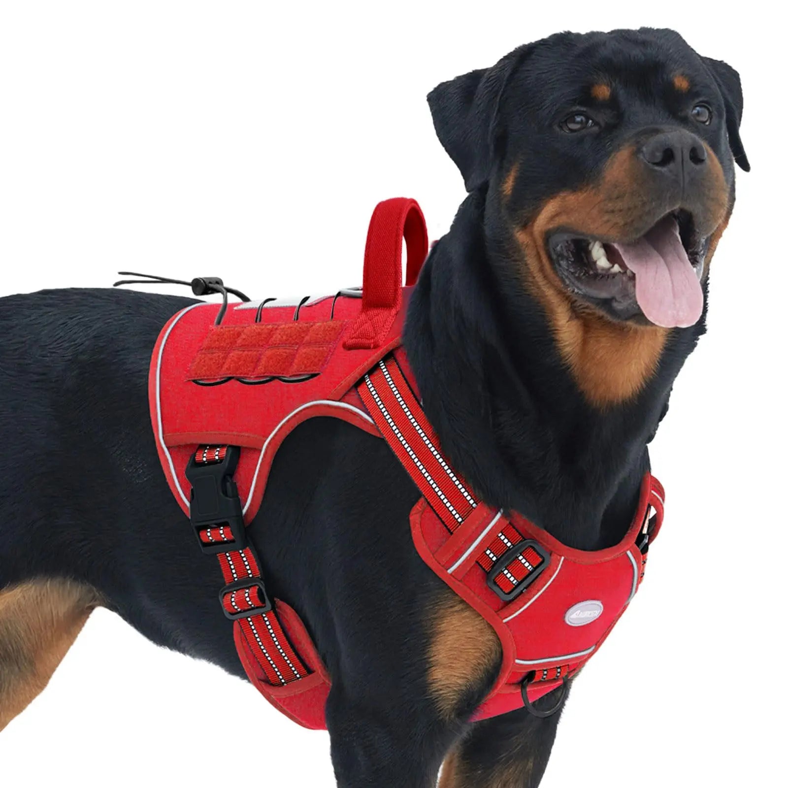 Auroth Tactical Dog Harness – Universal Harness, Walking Harness & Safety Harnesses for Small to Large Dogs, Durable Reflective, Easy to Control, No Pull Adjustable Pet Harness, Pet Supplies